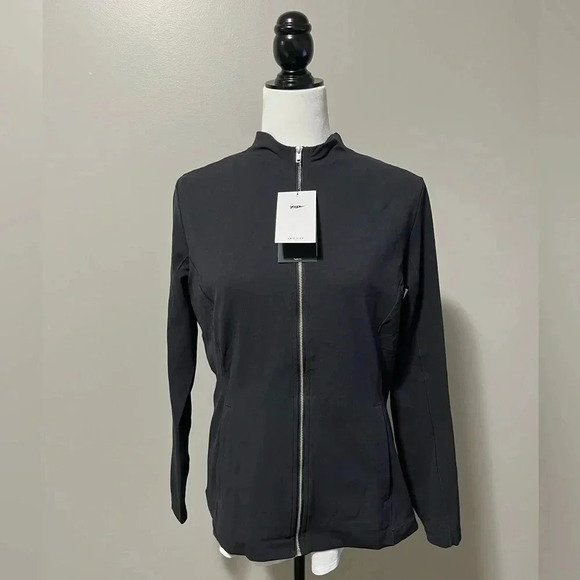 Nike Yoga Luxe DRI FIT Full Zip Jacket - Picture 3 of 12